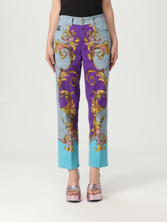 25SS 베르사체 데님 팬츠 78HAB5P5ES140L54 322 Multicolor