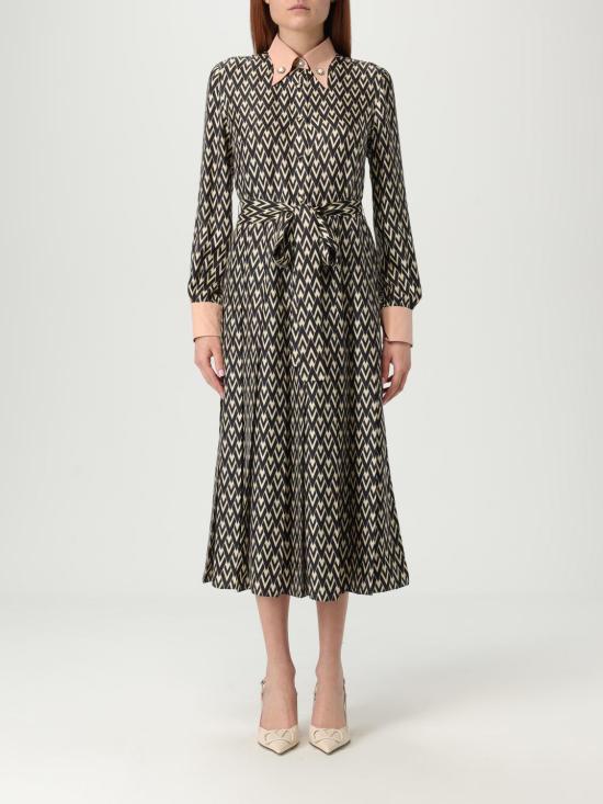 25FW 발렌티노 가라바니 롱 원피스 6B3VAEY590R R6E Multicolor