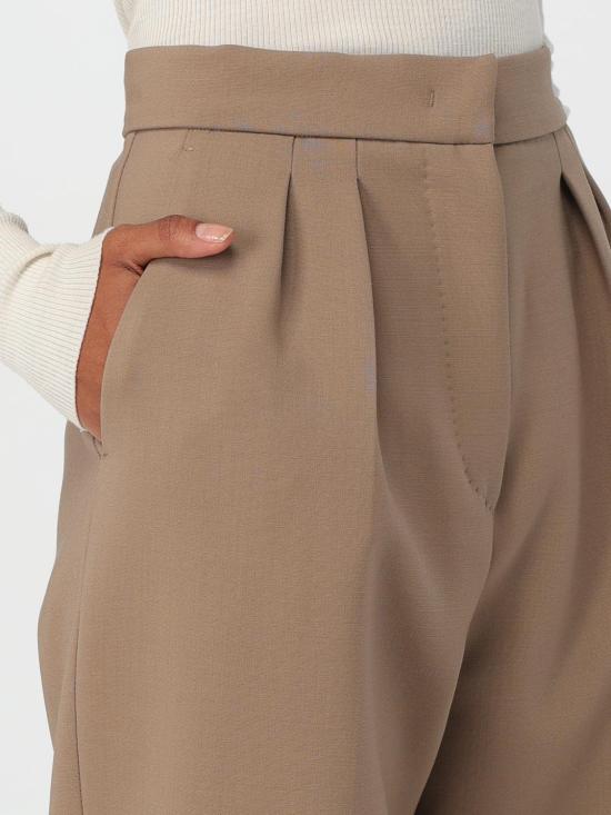 25FW 막스마라 버바노 울 트라우저 2421136062600 032 Hazel - MAX MARA