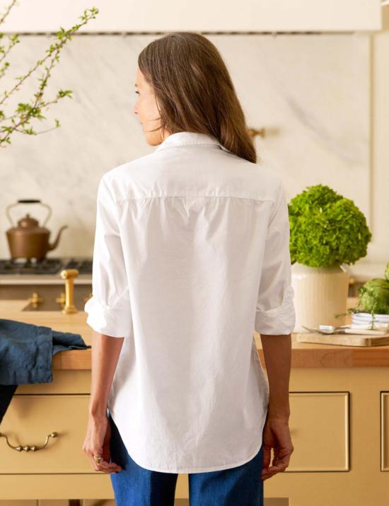  프랭크 앤 에일린 반팔 티셔츠 프랭크 & 아일린 웨이버리 셔츠 화이트 - FRANK & EILEEN