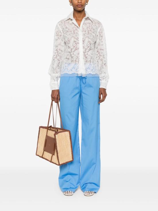 25SS 에르마노 설비노 블라우스 D462K377 OEX10602 White - ERMANNO SCERVINO