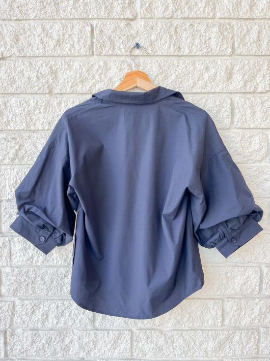  브로슈 워커 탑 브로셔 워커 케이트 셔츠 네이비 - BROCHU WALKER