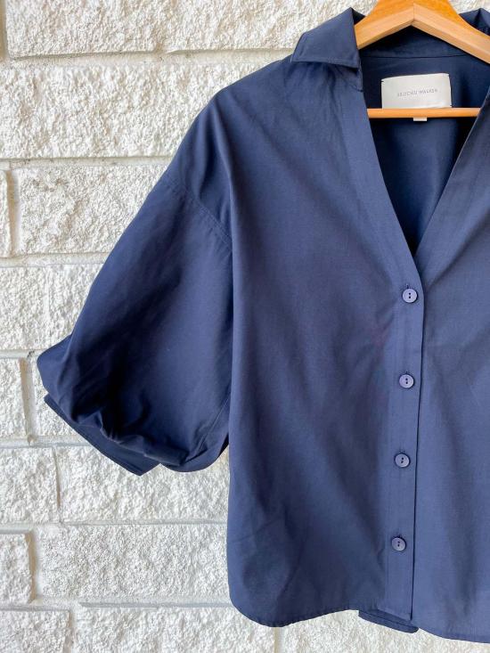  브로슈 워커 탑 브로셔 워커 케이트 셔츠 네이비 - BROCHU WALKER