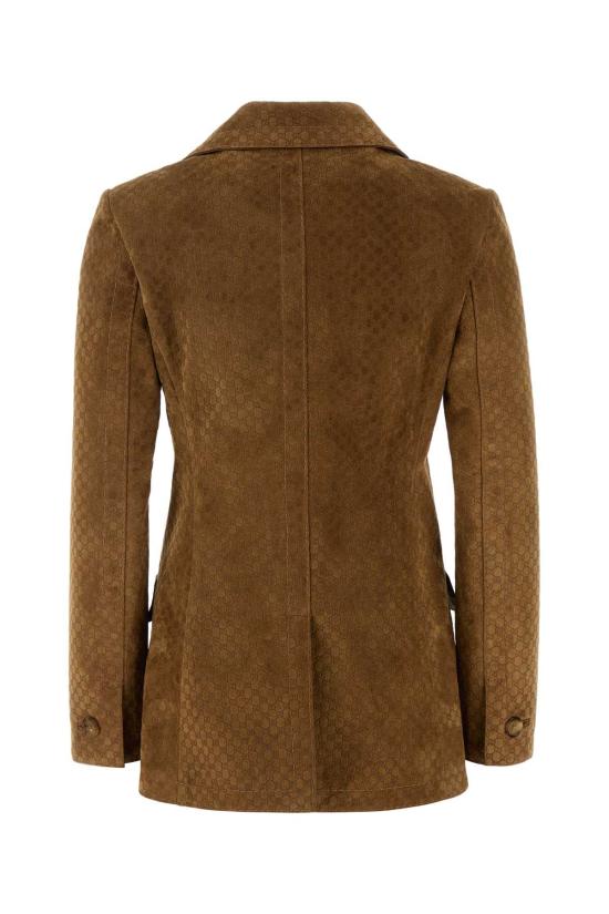 25SS 구찌 가죽 자켓 815833XNA5H 2234 Brown - GUCCI