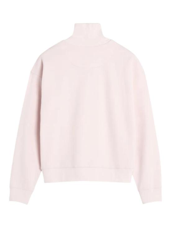 25SS 메종키츠네 베이비 폭스 하프집 스웨트셔츠 MW00304KM03250140 ROSEWATER DOM - MAISON KITSUNE