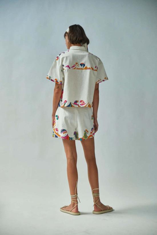  캐롤리나 케이 반팔 티셔츠 캐롤라이나 K 피나 셔츠 슈거 시즐 - CAROLINA K