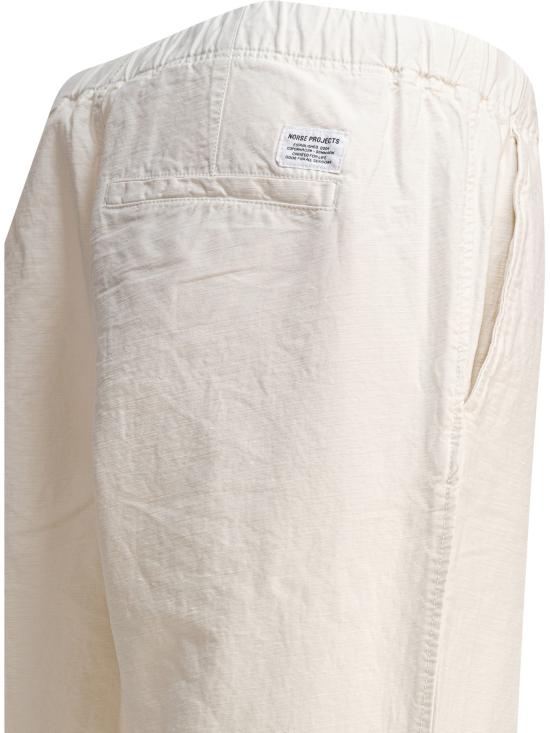 25SS 노스프로젝트 스트레이트 팬츠 N25 04200219 White - NORSE PROJECTS
