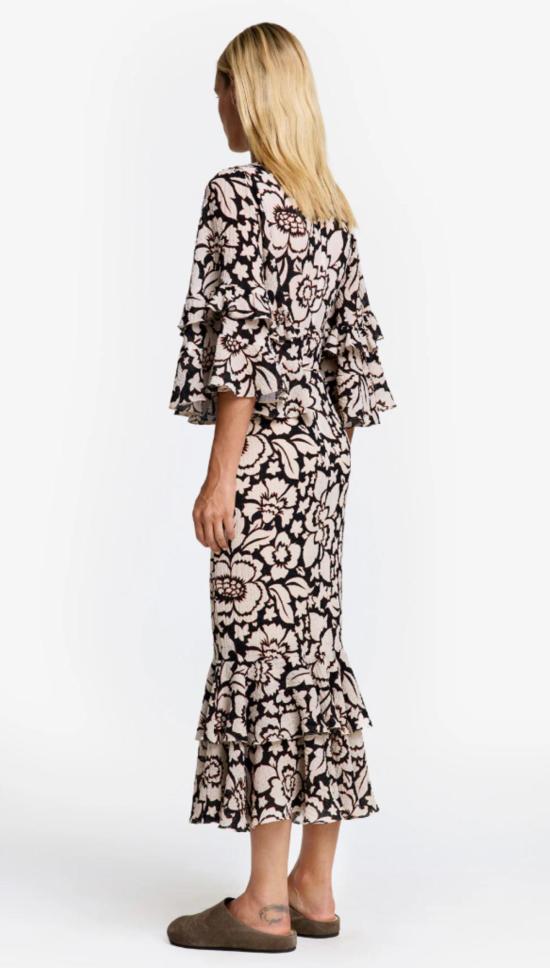  Smythe 롱 원피스 스마이스 미드서머 미디 드레스 - SMYTHE