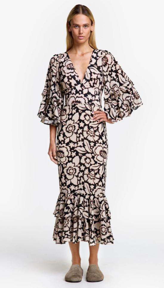  Smythe 롱 원피스 스마이스 미드서머 미디 드레스