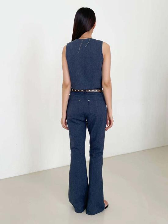  더 엔케이씨 스토어 베스트 The Nkc Store Laela 데님  네이비 - The NKC Store