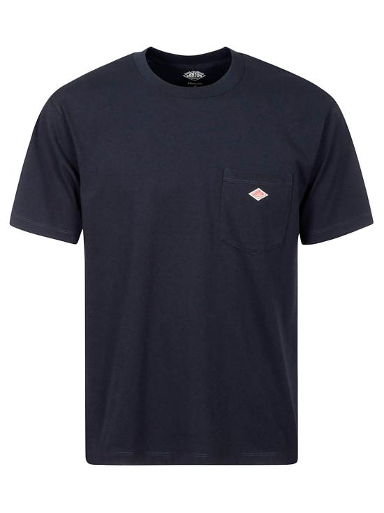 26SS 단톤 숏 슬리브 포켓 스트라이프 반팔 티셔츠 DTC0198TCB NAVY DOM