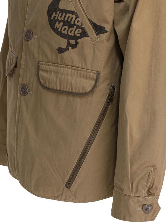  휴먼메이드 자켓 HM29JK023 BEIGE DOM - HUMANMADE