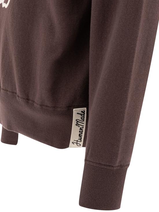  휴먼메이드 긴팔 티셔츠 HM29CS014 BROWN DOM - HUMANMADE