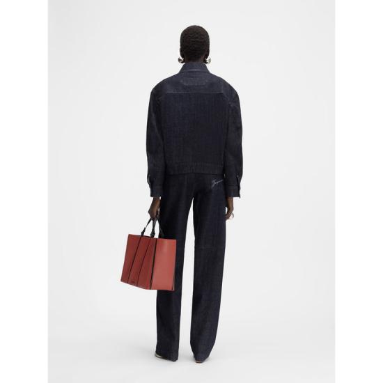 25SS 자크뮈스 카네바스 드-님 데님 자켓 255DE0551782390 DARK NAVY DOM - JACQUEMUS