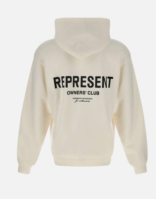  리프레젠트 후드 티셔츠 OCM41113 072 WHITE DOM - REPRESENT