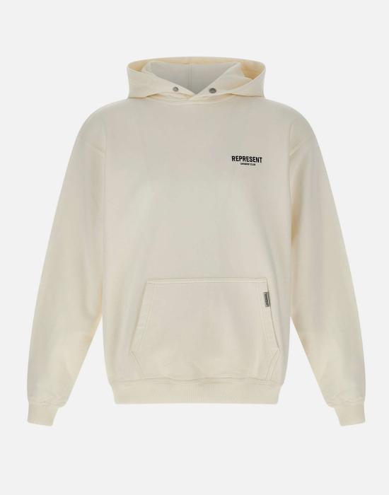  리프레젠트 후드 티셔츠 OCM41113 072 WHITE DOM
