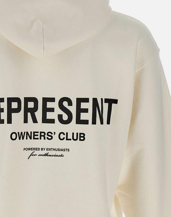  리프레젠트 후드 티셔츠 OCM41113 072 WHITE DOM - REPRESENT