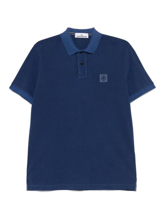 25SS 스톤 아일랜드 폴로 티셔츠 K1S1522002SCS0067V0028 MARINE BLUE DOM