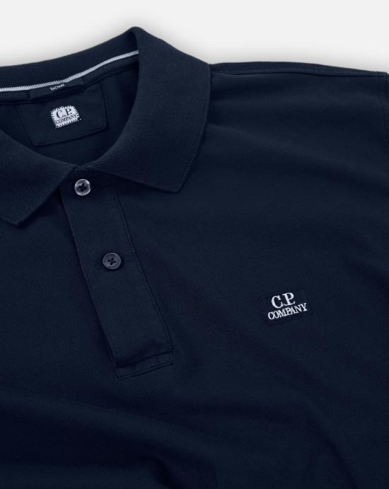 25SS 씨피 컴퍼니 폴로 티셔츠 18CMPL130A006263G888 TOTAL ECLIPSE DOM - C.P. COMPANY