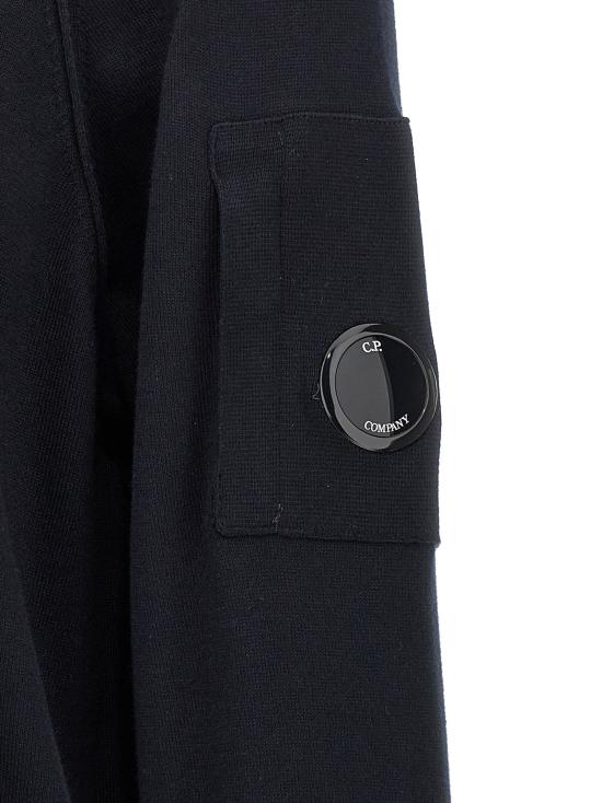 25SS 씨피 컴퍼니 후드 티셔츠 18CMKN074A004037A888 TOTAL ECLIPSE DOM - C.P. COMPANY