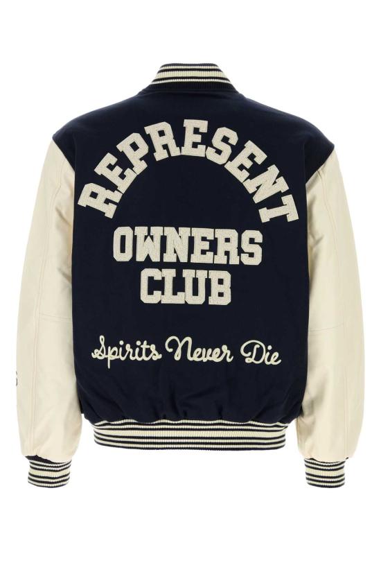  리프레젠트 봄버 자켓 MLM10023111 MIDNIGHT NAVY DOM - REPRESENT