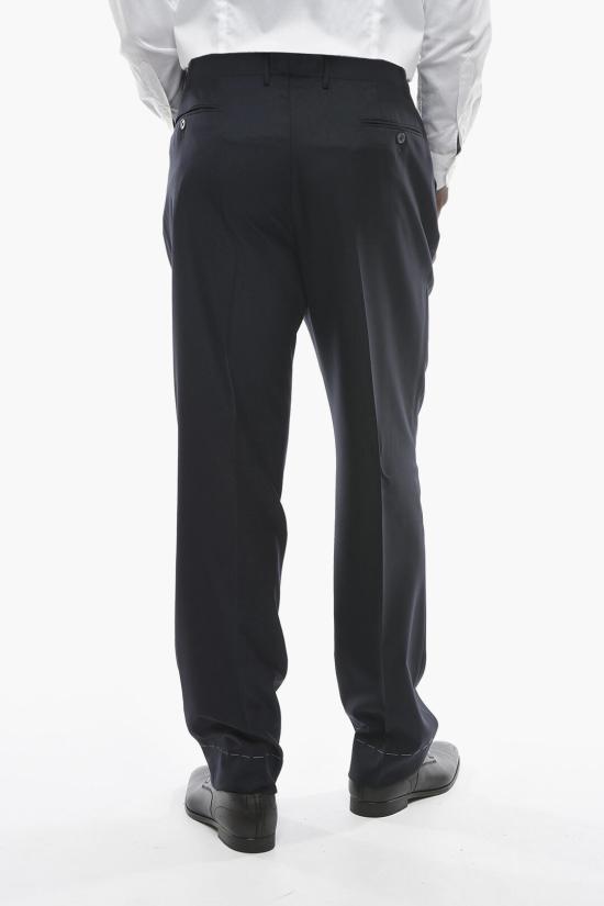  꼬르넬리아니 스트레이트 팬츠 775263 6118060 001 Blue - CORNELIANI