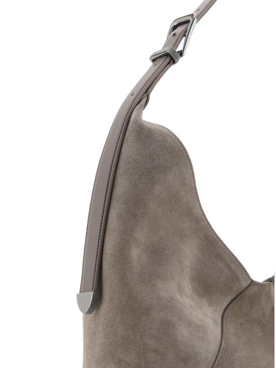 25SS 브루넬로 쿠치넬리 숄더백 MBHID3678 C8212 BEIGE - BRUNELLO CUCINELLI