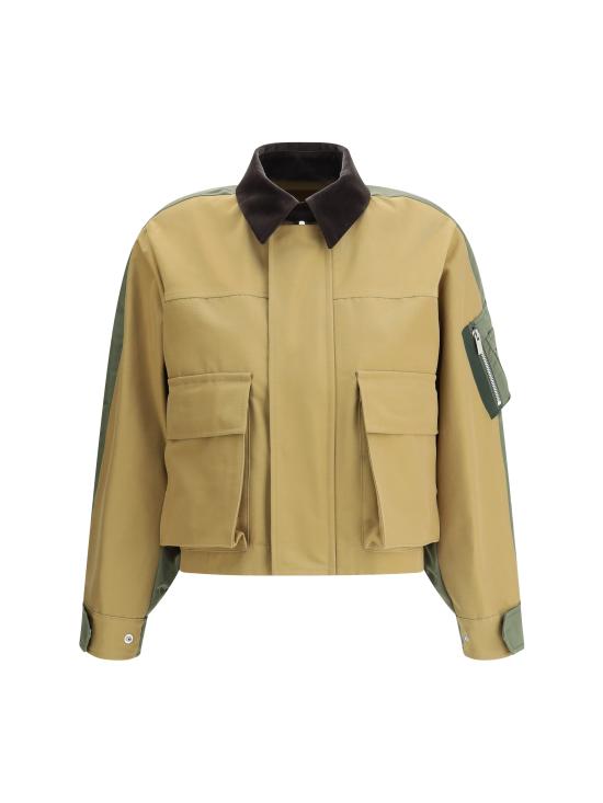 25SS 사카이 자켓 2507881 663 BROWN