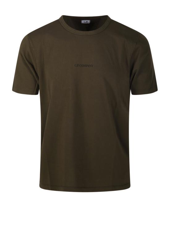 25SS 씨피 컴퍼니 반팔 티셔츠 18CMTS085A 005431G 683 IVY GREEN DOM