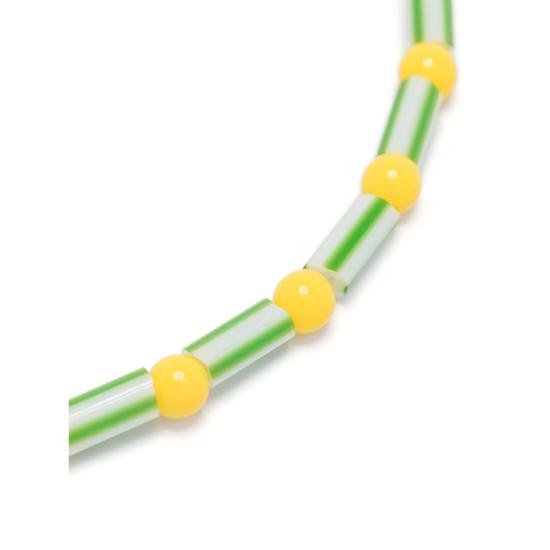 25FW Amori Mori 목걸이/팬던트 CRISTAL COLLAR AMARI GREEN YELLOW - OTHER BRANDS