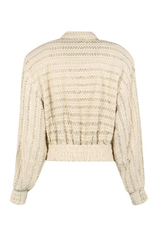  더 마네이 자켓 R23TMNICEBOMBER WHITE Beige - THE MANNEI