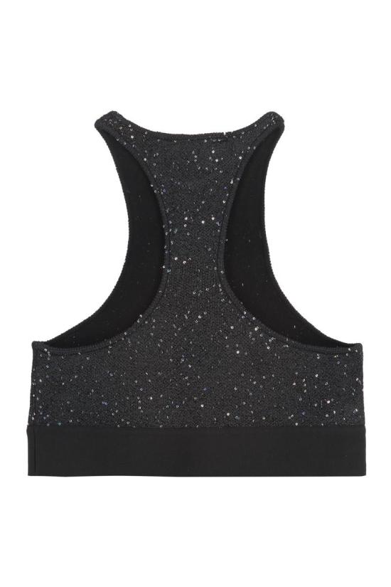  팜앤젤스 민소매 티셔츠 PWHT001E23KNI001 1001 Black - PALM ANGELS