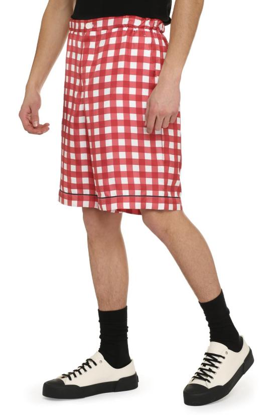  프라다 숏팬츠 SPH207S221120I F0970 RED - PRADA