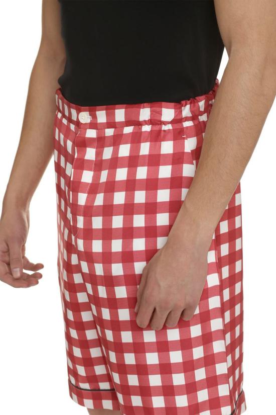  프라다 숏팬츠 SPH207S221120I F0970 RED - PRADA