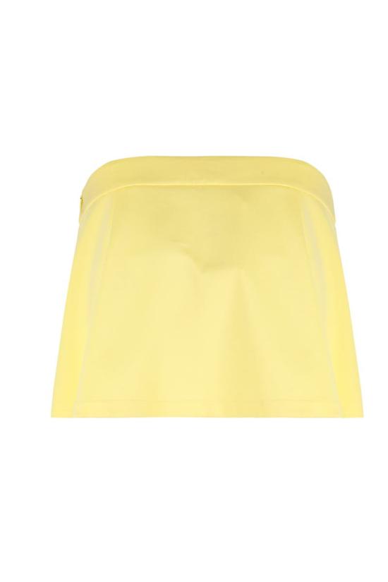  카사블랑카 스커트 WPS24SK09601 01 YELLOW - CASABLANCA