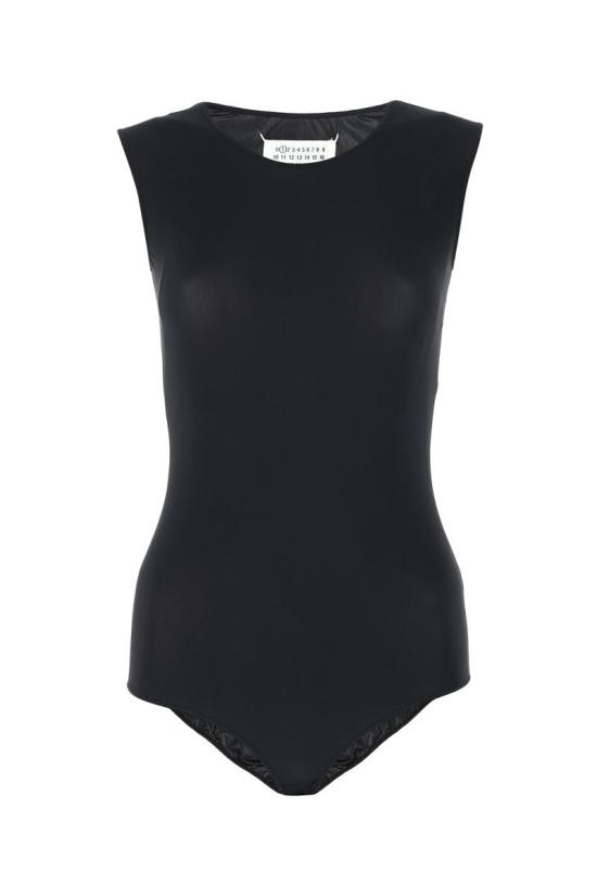 25SS 마르지엘라 바디수트 티셔츠 S51NA0065S20518 900 Black