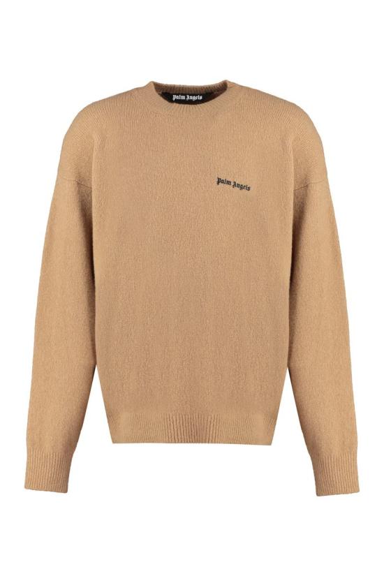  팜앤젤스 스웨터 PMHE054F23KNI0056210 CAMELBLACK Brown