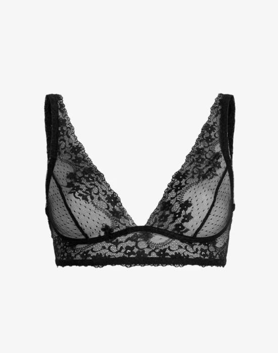  코만도 브라 커맨도 더블 테이크 레이스 브랄렛 블랙 - COMMANDO