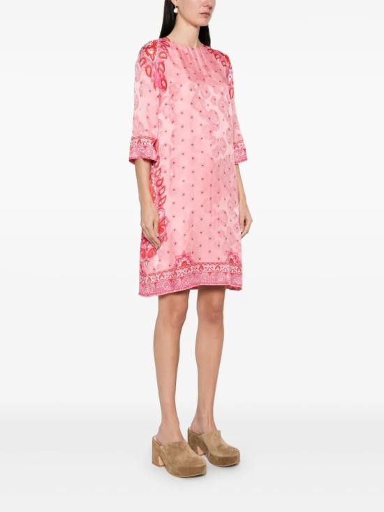 25SS 에트로 숏 원피스 WRHA0070 AQ115X0872 Pink - ETRO