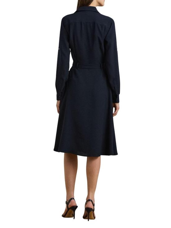  랄프 로렌 미디 원피스 200668471009LAUREN Dark Blue - RALPH LAUREN