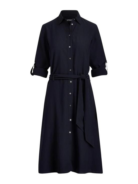  랄프 로렌 미디 원피스 200668471009LAUREN Dark Blue