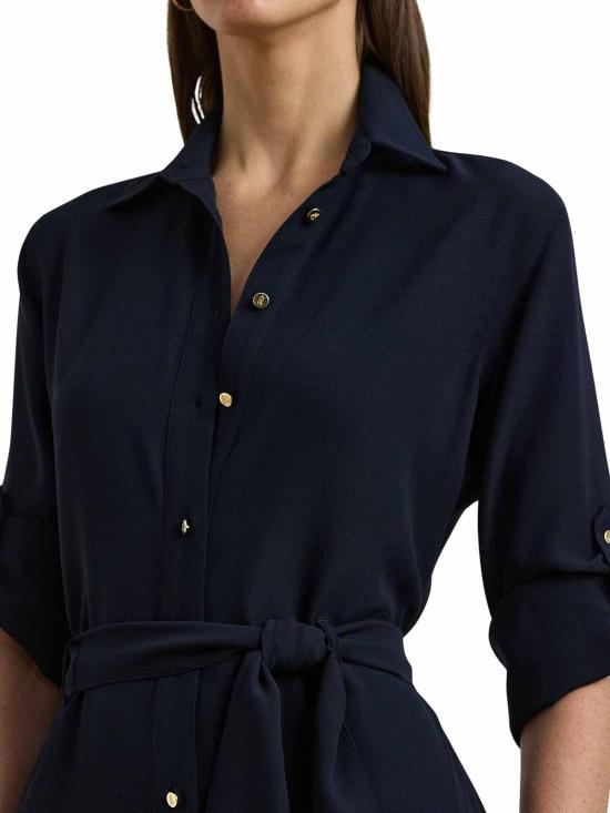  랄프 로렌 미디 원피스 200668471009LAUREN Dark Blue - RALPH LAUREN