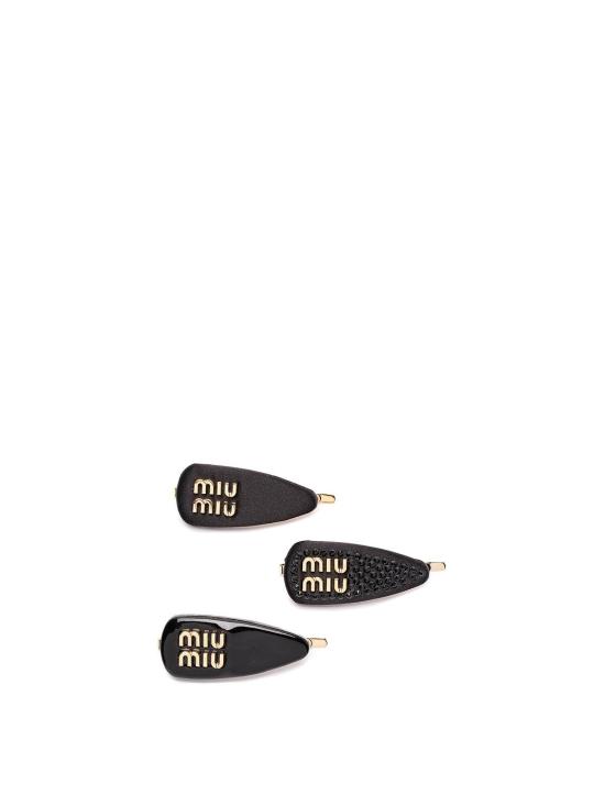  미우미우 헤어 액세서리 5IF1882CVOF0002 Black