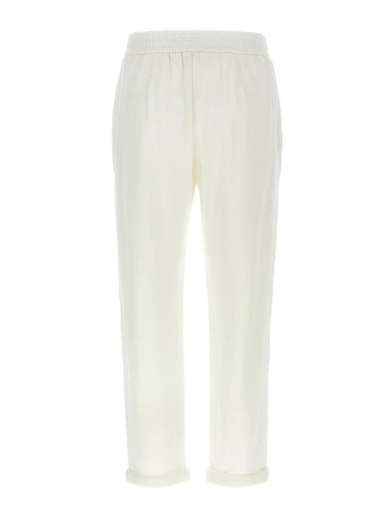  브루넬로 쿠치넬리 팬츠 MD828SB899C8329NATURALENATURALE White - BRUNELLO CUCINELLI