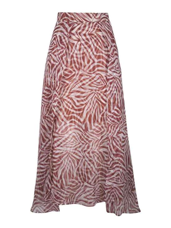  브루넬로 쿠치넬리 롱 스커트 ML124G3821C005 Red