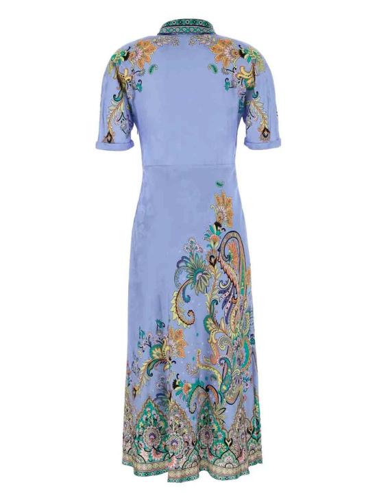  에트로 롱 원피스 WRHA025699SPD84X0885 Light Blue - ETRO