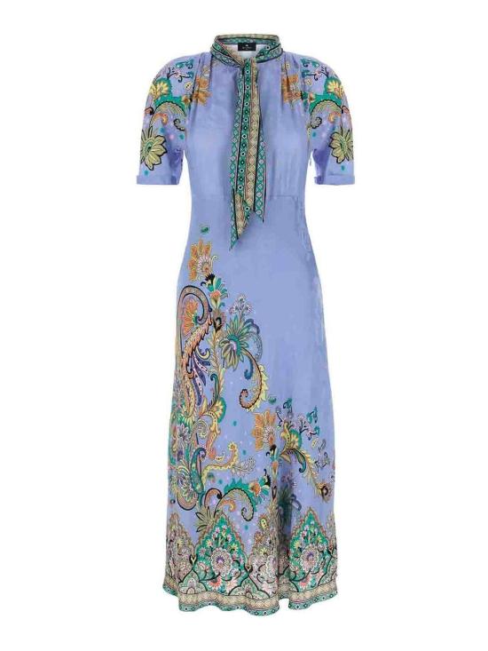  에트로 롱 원피스 WRHA025699SPD84X0885 Light Blue