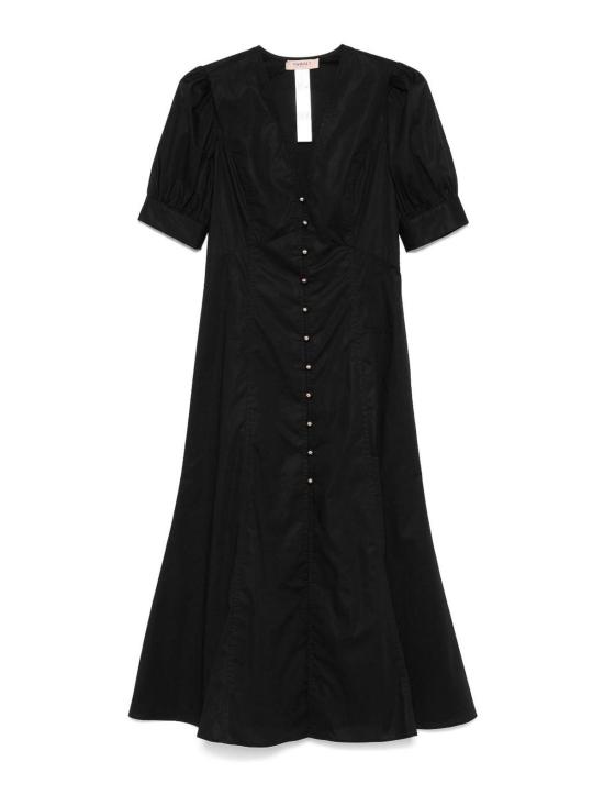 25SS 트윈셋 미디 스커트 251TT202D00006 Black