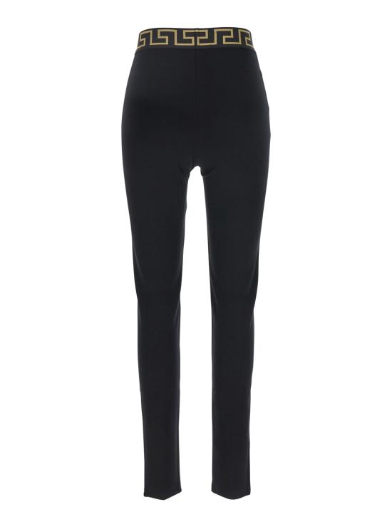 25SS 베르사체 스트레이트 팬츠 10164031A111431B000 Black - VERSACE