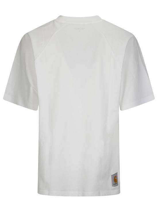 25SS 칼하트 WIP 반팔 티셔츠 I034646 2Y2 XX White - CARHARTT WIP